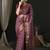 Purple ethnic motifs zari patola saree