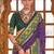 Purple ethnic motifs zari patola saree