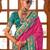 Pink ethnic motifs zari patola saree