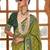 Green ethnic motifs zari patola saree