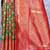 green ethnic motifs woven design zari detailed kanjeevaram saree