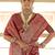 maroon & red ethnic motifs woven design zari banarasi silk blend saree