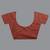 maroon & red ethnic motifs woven design zari banarasi silk blend saree