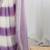 violet tie and dye beads and stones satin designer saree