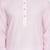 pink cotton men's kurta with white churidar pajama