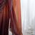 multicolor ombre beads and stones satin designer saree
