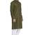 green cotton men's kurta with white churidar pajama