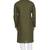 green cotton men's kurta with white churidar pajama