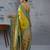 lime woven design zari paithani saree