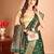 green woven design designer banarasi saree