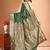 green woven design designer banarasi saree