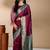 purple & gold-toned ethnic motifs woven design zari kanjeevaram saree