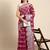 burgundy & silver-toned ethnic woven design organza banarasi saree