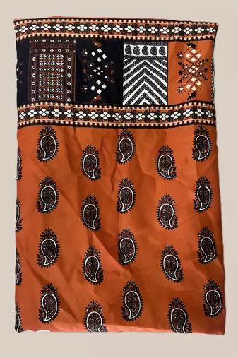 Navratri Print Rayon  Lehenga Choli Kaizen