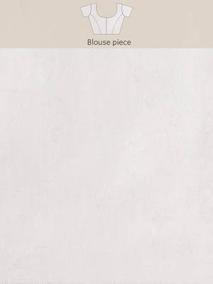white floral embroidered organza saree 5