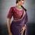 purple embellished georgette sarees