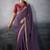 purple embellished georgette sarees
