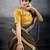 green embellished georgette sarees