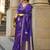 blue bagh satin designer banarasi saree