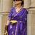 blue bagh satin designer banarasi saree