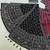 maroon rayon lehenga choli with ajarakh print
