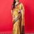 cream woven design zari banarasi saree