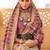 pink ethnic motifs zari banarasi silk blend saree