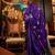 purple bagh satin designer banarasi saree