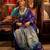 purple bagh satin designer banarasi saree