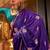 purple bagh satin designer banarasi saree