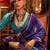 purple bagh satin designer banarasi saree