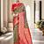 Green woven design zari silk blend kanjeevaram saree