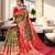 Green woven design zari silk blend kanjeevaram saree