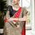 Red woven design zari silk blend banarasi saree