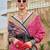 Pink bandhani printed woven design zari bandhani saree