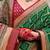 Green bandhani woven design zari  bandhani celebrity saree