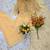 Yellow silk blend embroidered farshi salwar set
