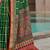 Green bandhani woven design zari  bandhani celebrity saree