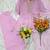 Pink silk blend embroidered farshi salwar set