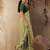lime ethnic motifs cotton blend muga saree