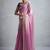 pink chiffon sarees with blouse