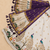cream rayon circular lehenga with printed design