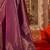 Magenta ethnic motifs silk blend designer banarasi saree