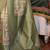 beige paisley zari kanjeevaram silk blend saree