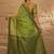 olive ethnic motifs linen khadi saree