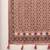 peach ethnic motifs linen khadi saree