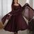 Brown chanderi embroidered flared gown set