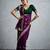 Purple purple silk blend  sarees