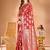 red woven design zari banarasi saree
