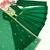 Dark-green silk blend embroidered kurta set